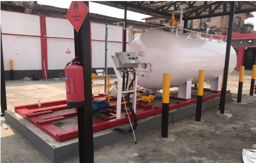 LPG Retail Station Construction project showcase