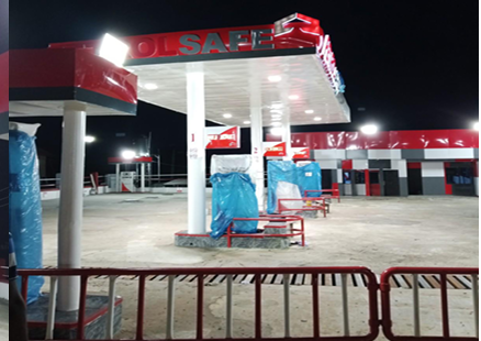 Igando Petroleum Fuel Station project showcase